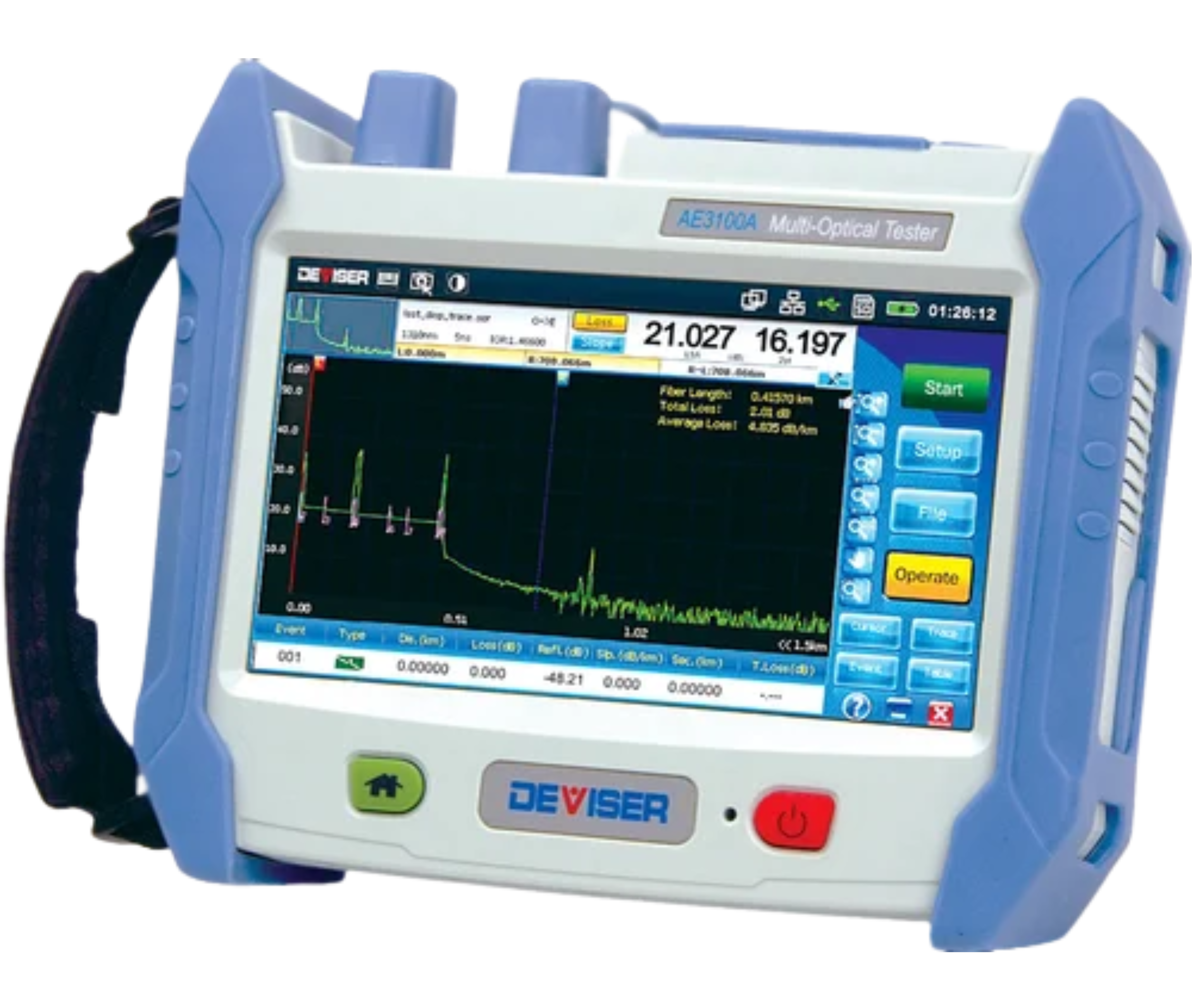 DEVISER OTDR AE1001 232